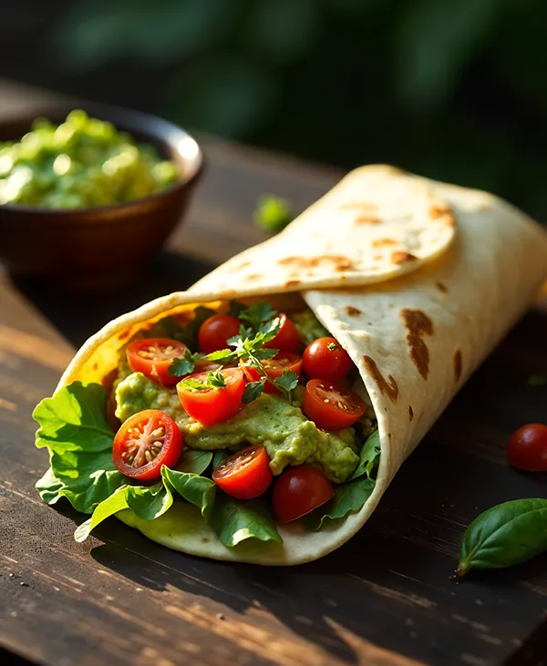 VEGETARIAN <br> WRAP